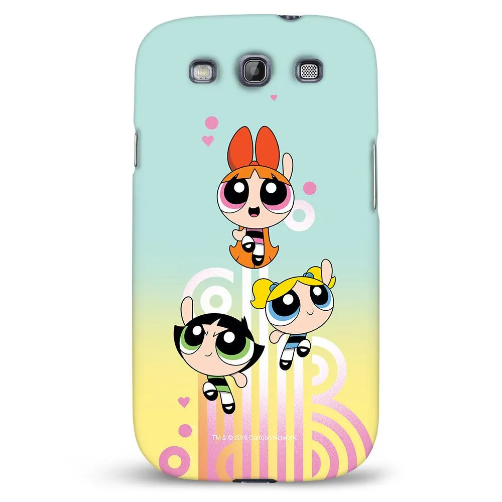 The Powerpuff Girls Trio and Logo Phone Case for iPhone and Galaxy