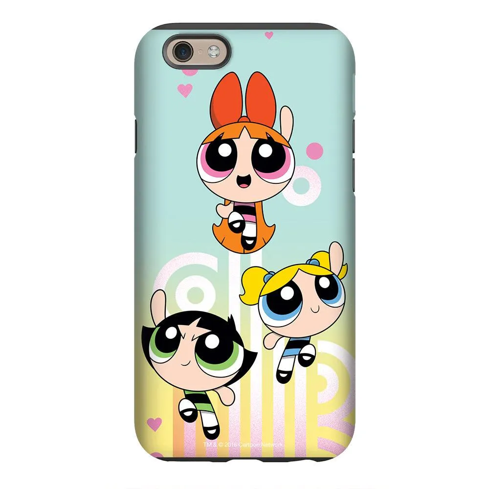 The Powerpuff Girls Trio and Logo Phone Case for iPhone and Galaxy