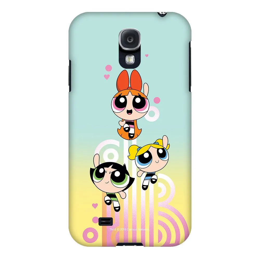 The Powerpuff Girls Trio and Logo Phone Case for iPhone and Galaxy