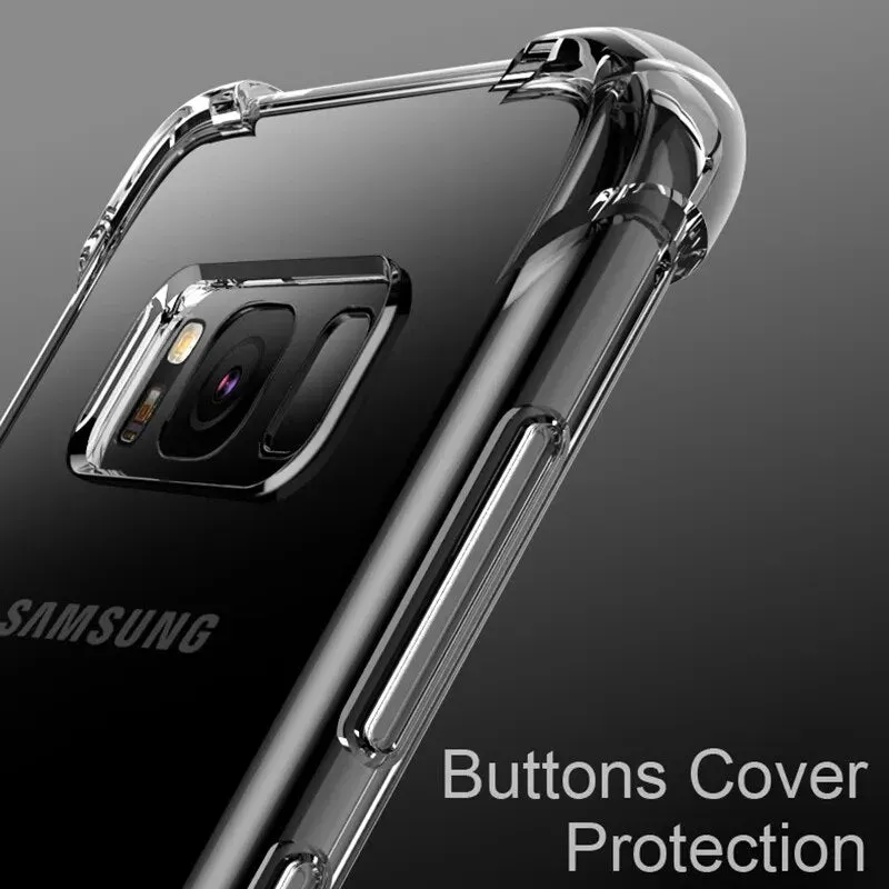 Thick Shockproof Silicone Phone Case For Samsung Galaxy