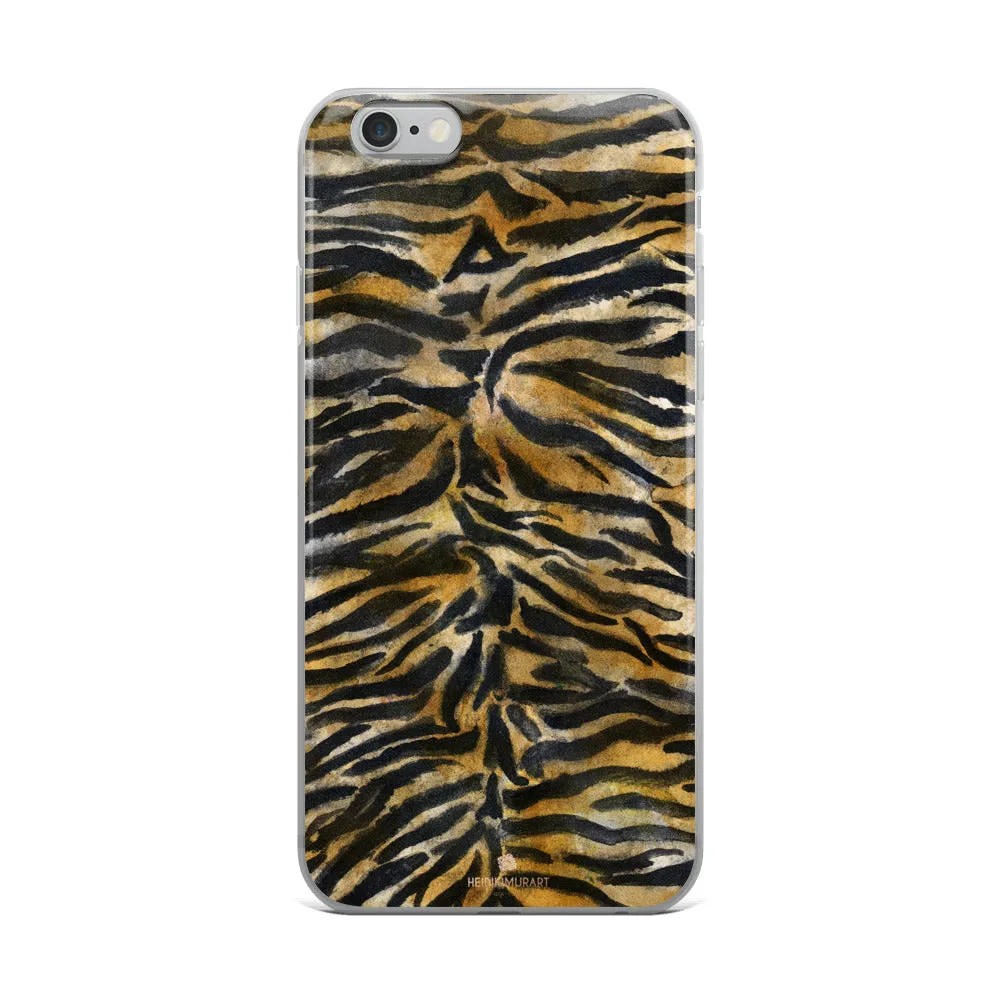 Tiger Stripe Skin iPhone Case, iPhone X | XS | XR | XS Max | 8 | 8  | 7| 7  Case- Printed in USA