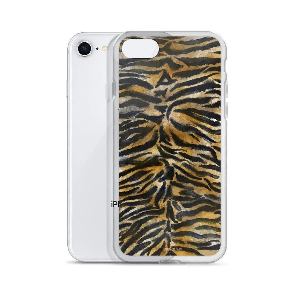 Tiger Stripe Skin iPhone Case, iPhone X | XS | XR | XS Max | 8 | 8  | 7| 7  Case- Printed in USA