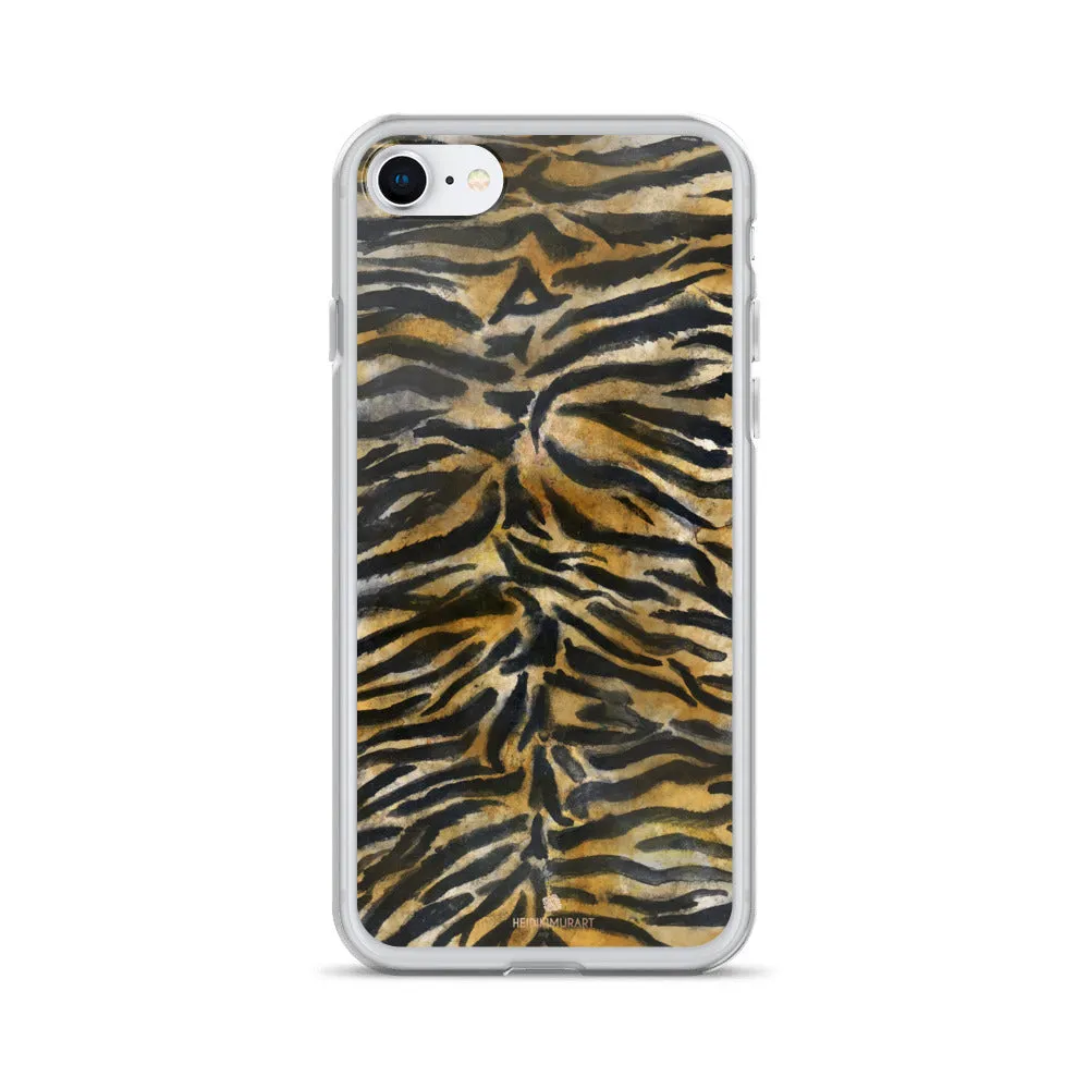 Tiger Stripe Skin iPhone Case, iPhone X | XS | XR | XS Max | 8 | 8  | 7| 7  Case- Printed in USA