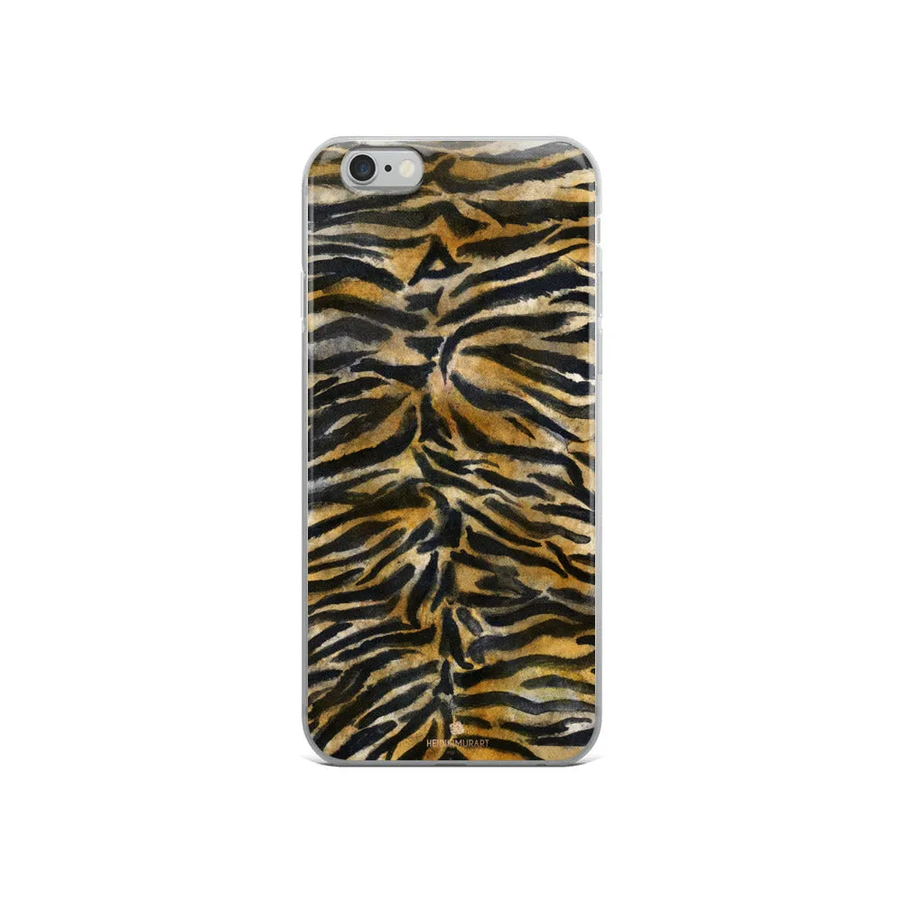 Tiger Stripe Skin iPhone Case, iPhone X | XS | XR | XS Max | 8 | 8  | 7| 7  Case- Printed in USA