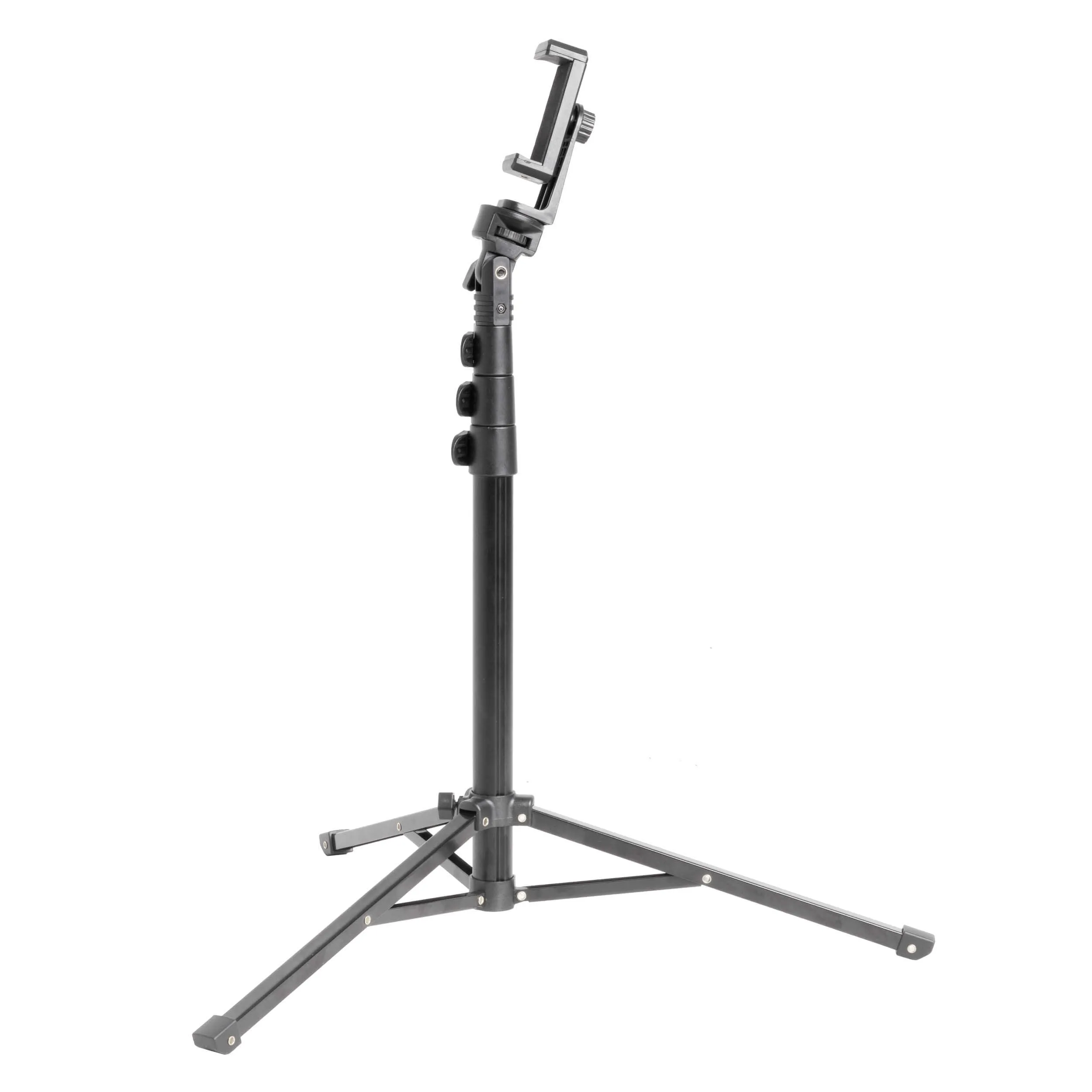 Tilt Head Tripod Stand with Rotatable Smartphone Bracket