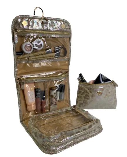 Toiletry Case - Glimmer Leopard