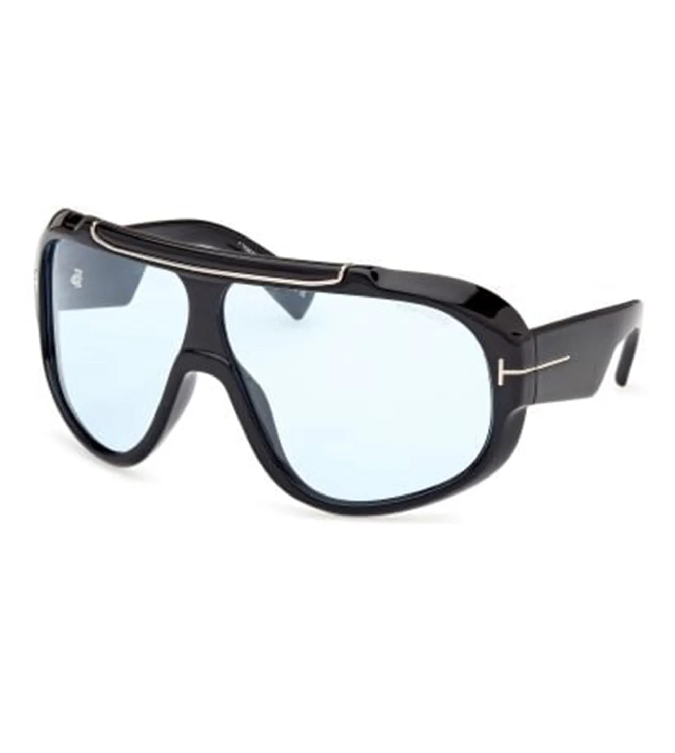 Tom Ford Unisex Blue Oversized Sunglasses