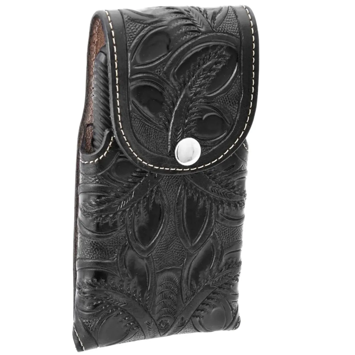 Tooled Leather Phone Holster