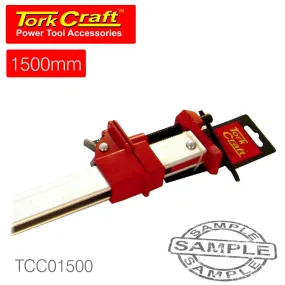 TORK CRAFT BAR CLAMP ALUMINIUM 1500MM TCC01500