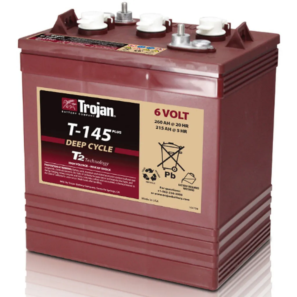 Trojan 6V 260 AH Deep Cycle Flood Battery*NO SHIP*