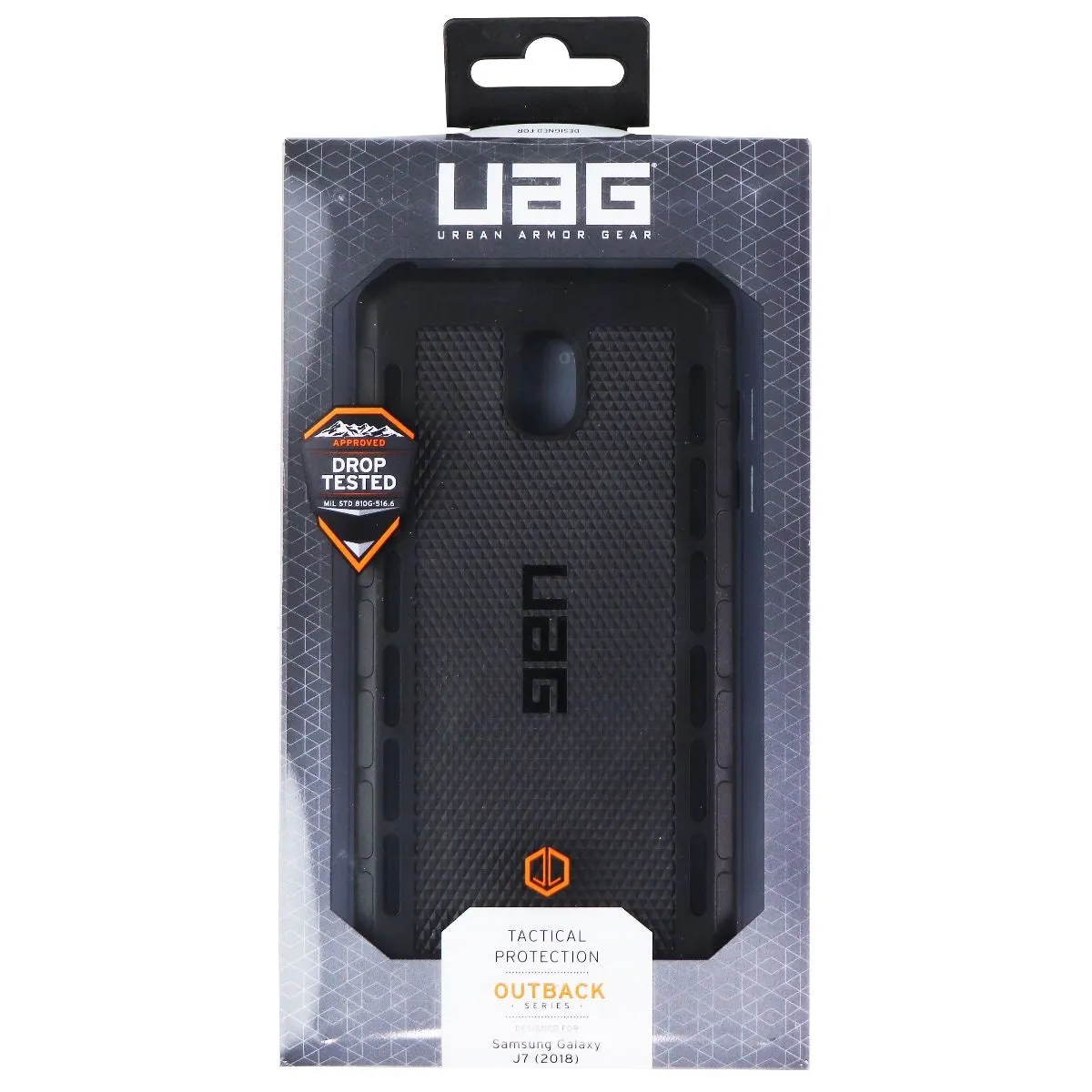 UAG Outback Series Tactical Protective Case for Samsung Galaxy J7 2018 - Black