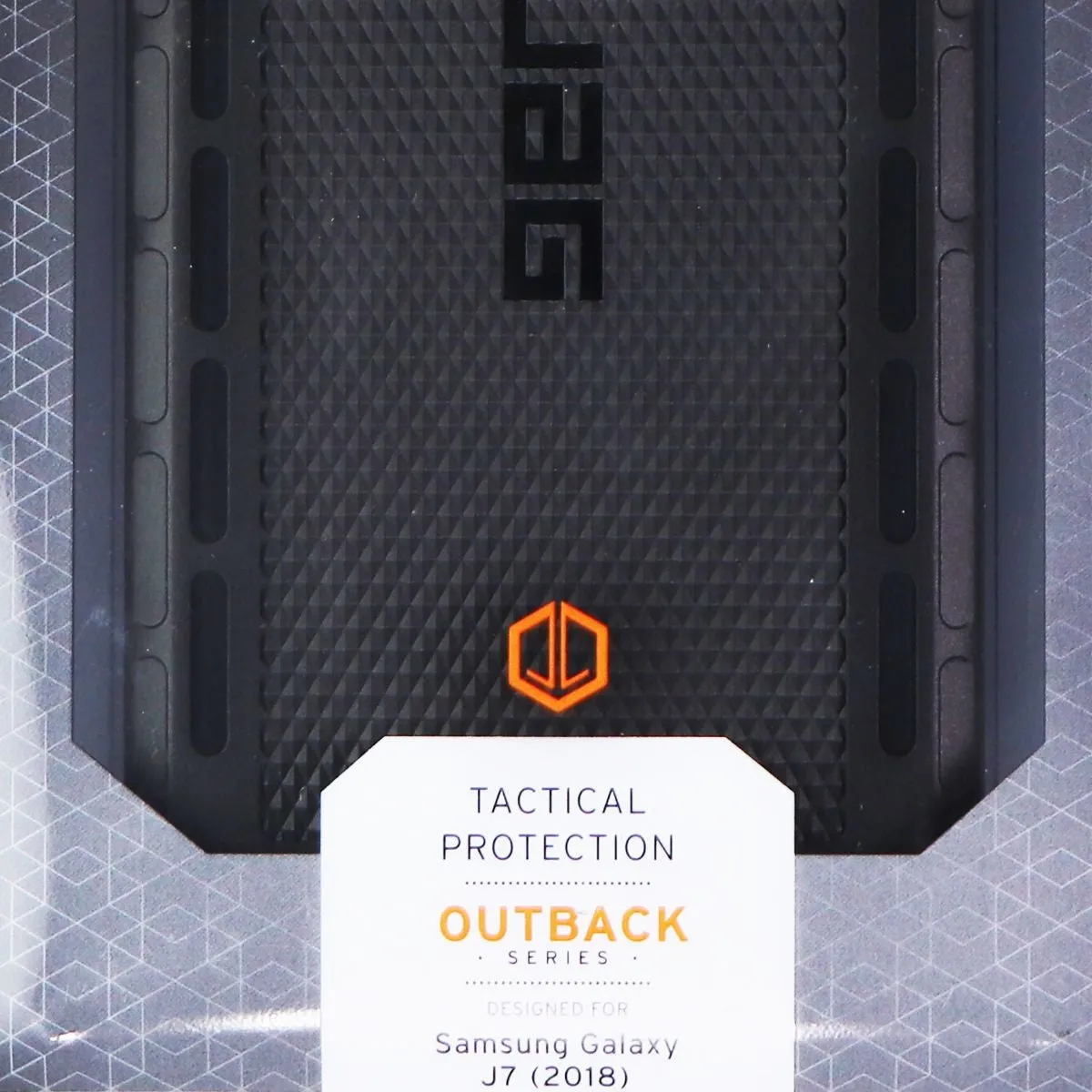 UAG Outback Series Tactical Protective Case for Samsung Galaxy J7 2018 - Black