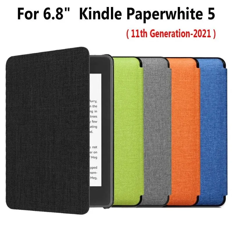 Ultra Slim PU Leather Smart Case For 6.8 Inch Kindle Paperwhite 5 11th