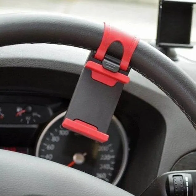 Universal Car Steering Wheel Phone Holder