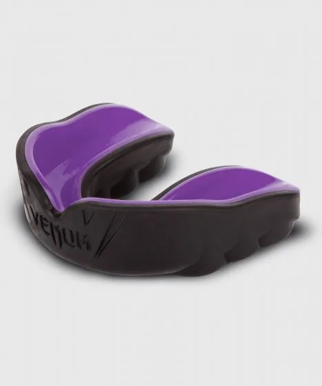 VENUM-0618-107 CHALLENGER SPORTS MUAY THAI BOXING MMA MOUTHGUARD Senior Age 11  Black Purple