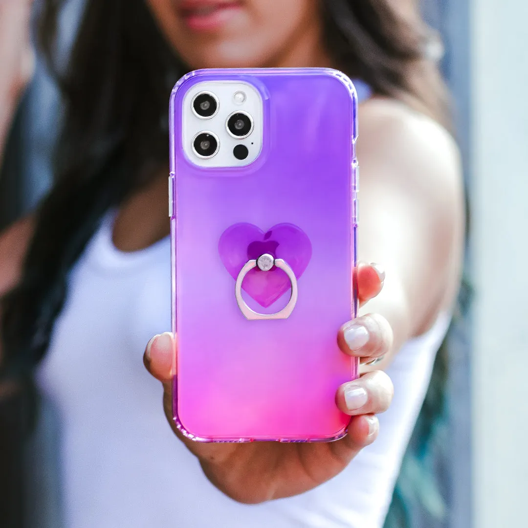 Violet Ombre iPhone Case