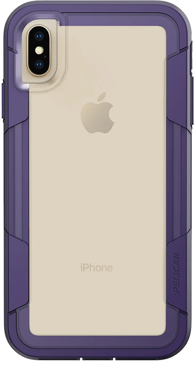 Voyager Case for Apple iPhone Xs Max - Clear Purple