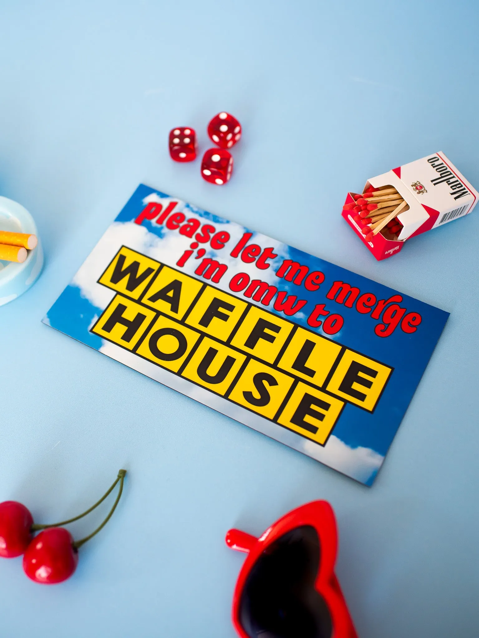 Waffle House Bumper Magnet