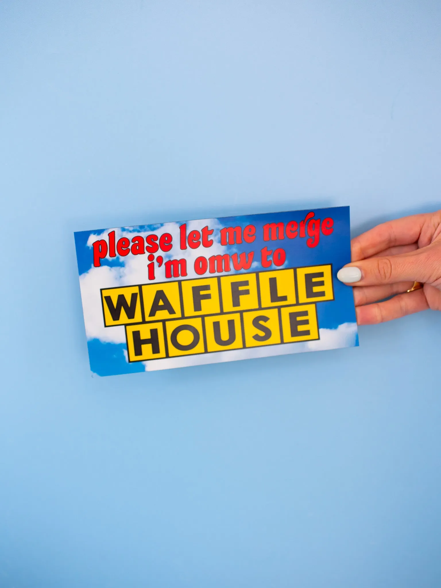 Waffle House Bumper Magnet