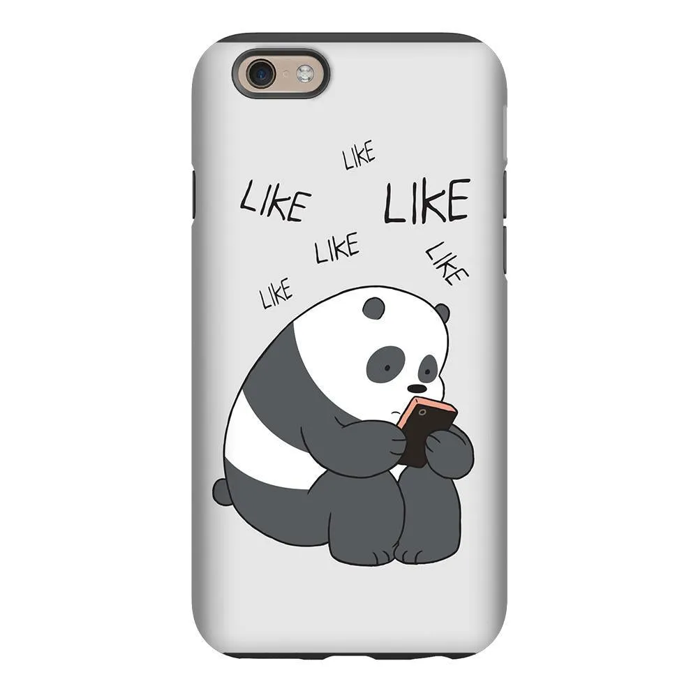 We Bare Bears Panda Like Phone Case for iPhone and Galaxy