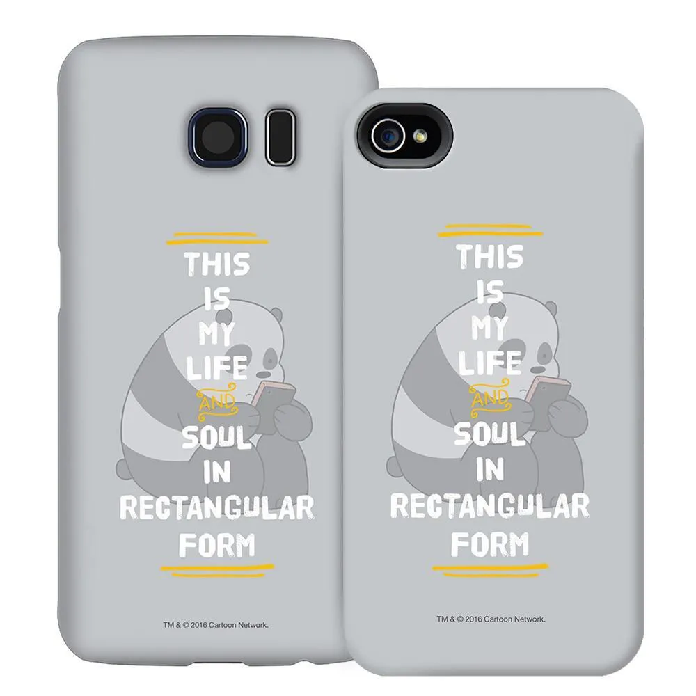 We Bare Bears Panda Phone Case for iPhone and Galaxy