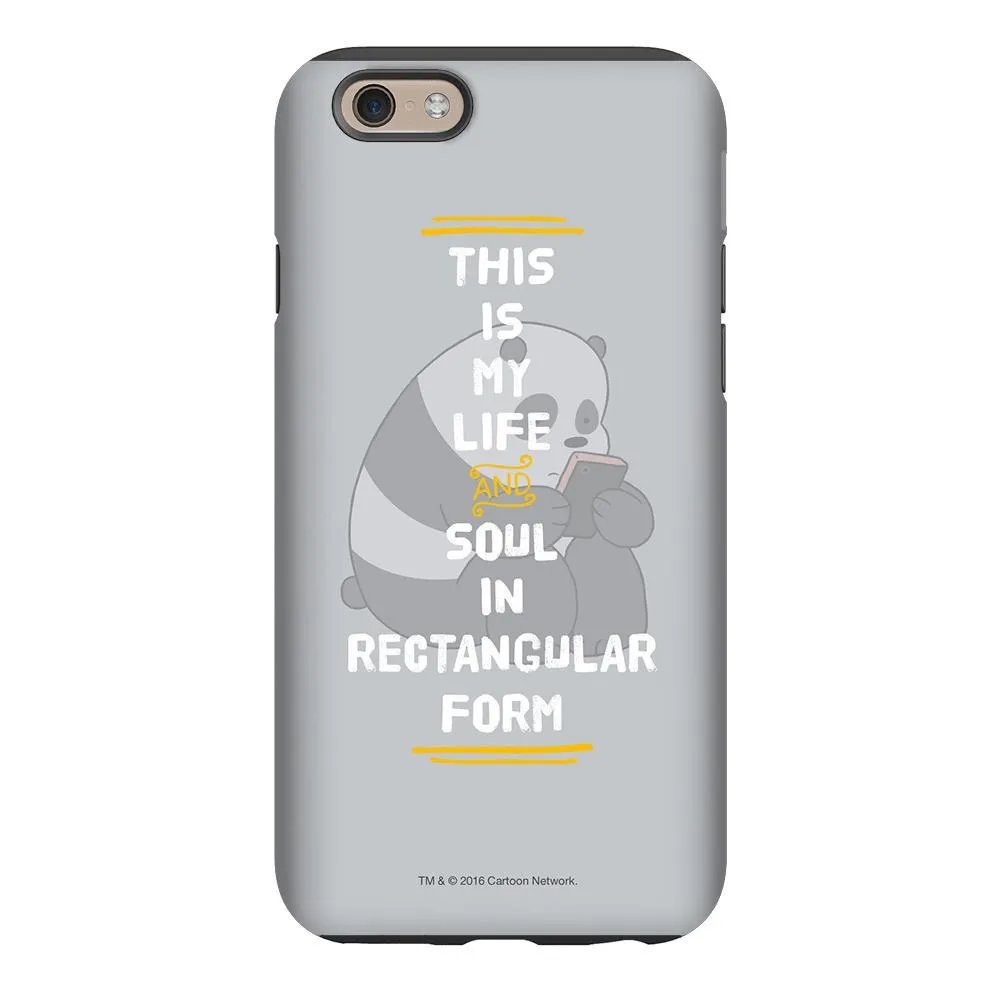 We Bare Bears Panda Phone Case for iPhone and Galaxy