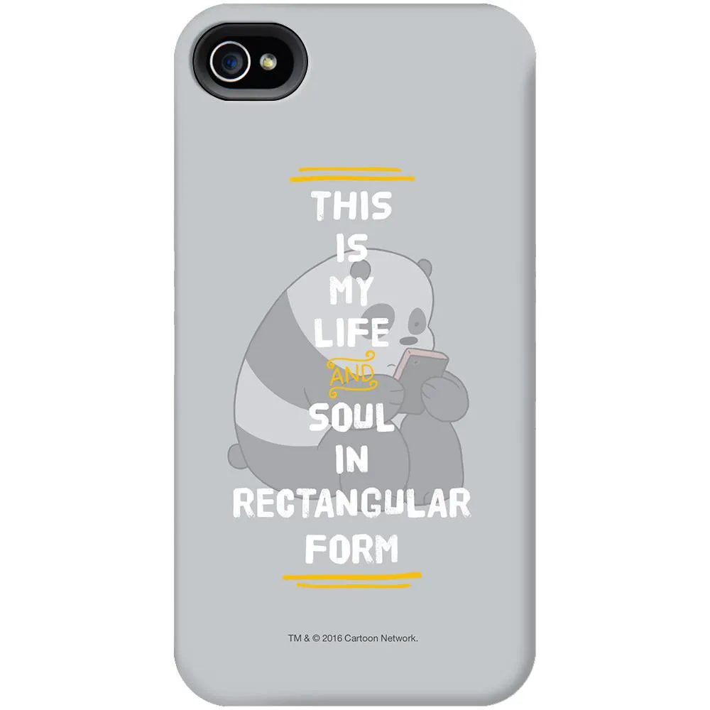 We Bare Bears Panda Phone Case for iPhone and Galaxy