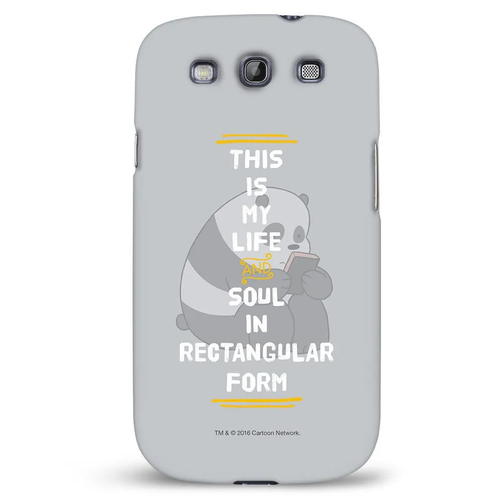 We Bare Bears Panda Phone Case for iPhone and Galaxy