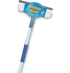 Window Wand Squeegee and Washer Combo Tool – 5ft Handle