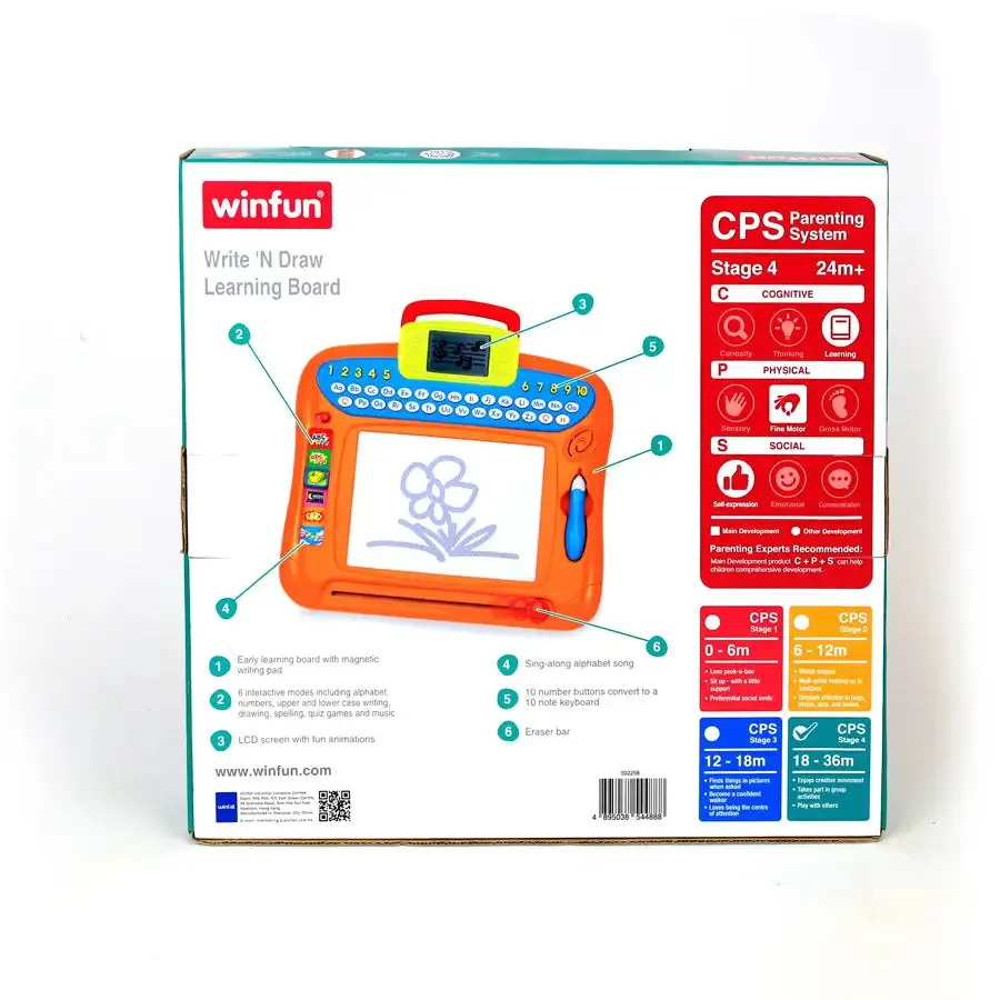 Winfun Write N Draw Learning Board