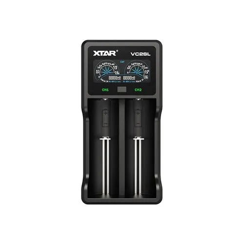 XTAR VC2SL 2A USB-C Fast Lithium-Ion Battery Charger