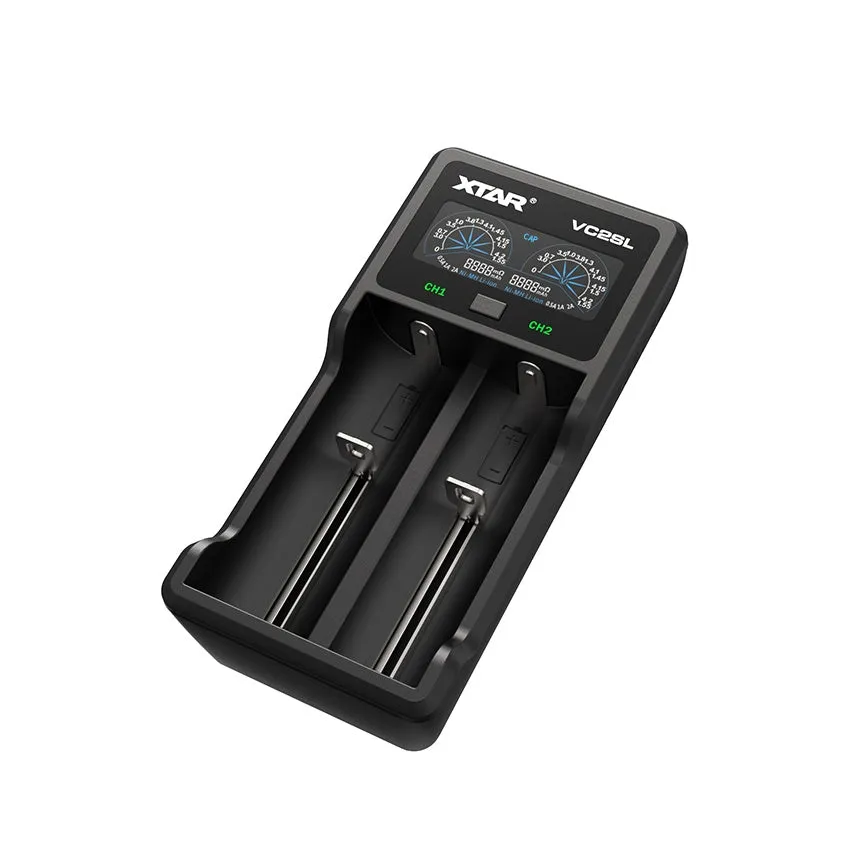 XTAR VC2SL 2A USB-C Fast Lithium-Ion Battery Charger