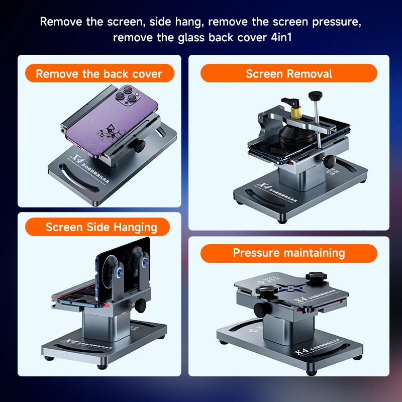 XZZ X4 4 In 1 Multifunctional Dismantling Screen Pressure Fixture