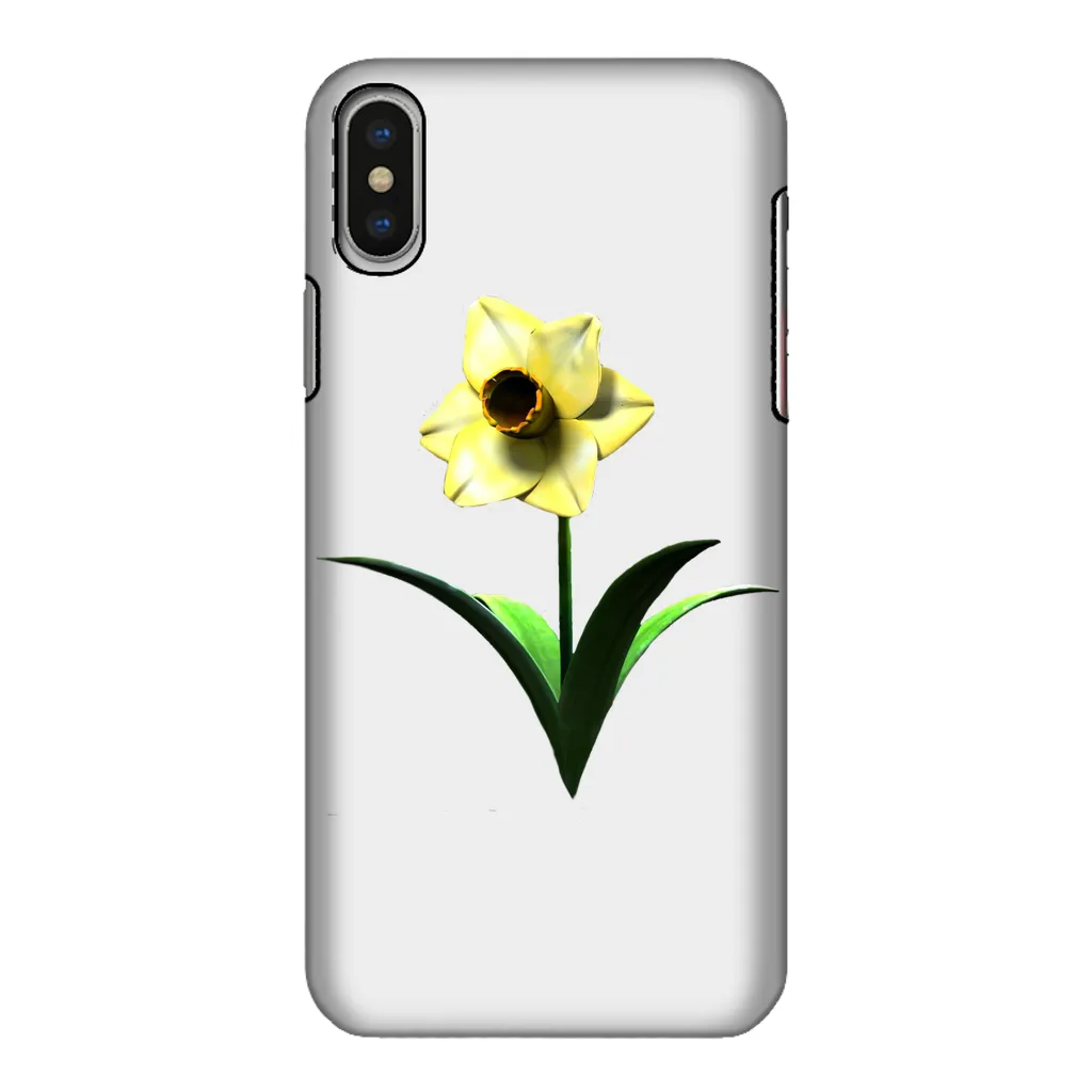 Yellow Flower Fully Printed Tough Phone Case