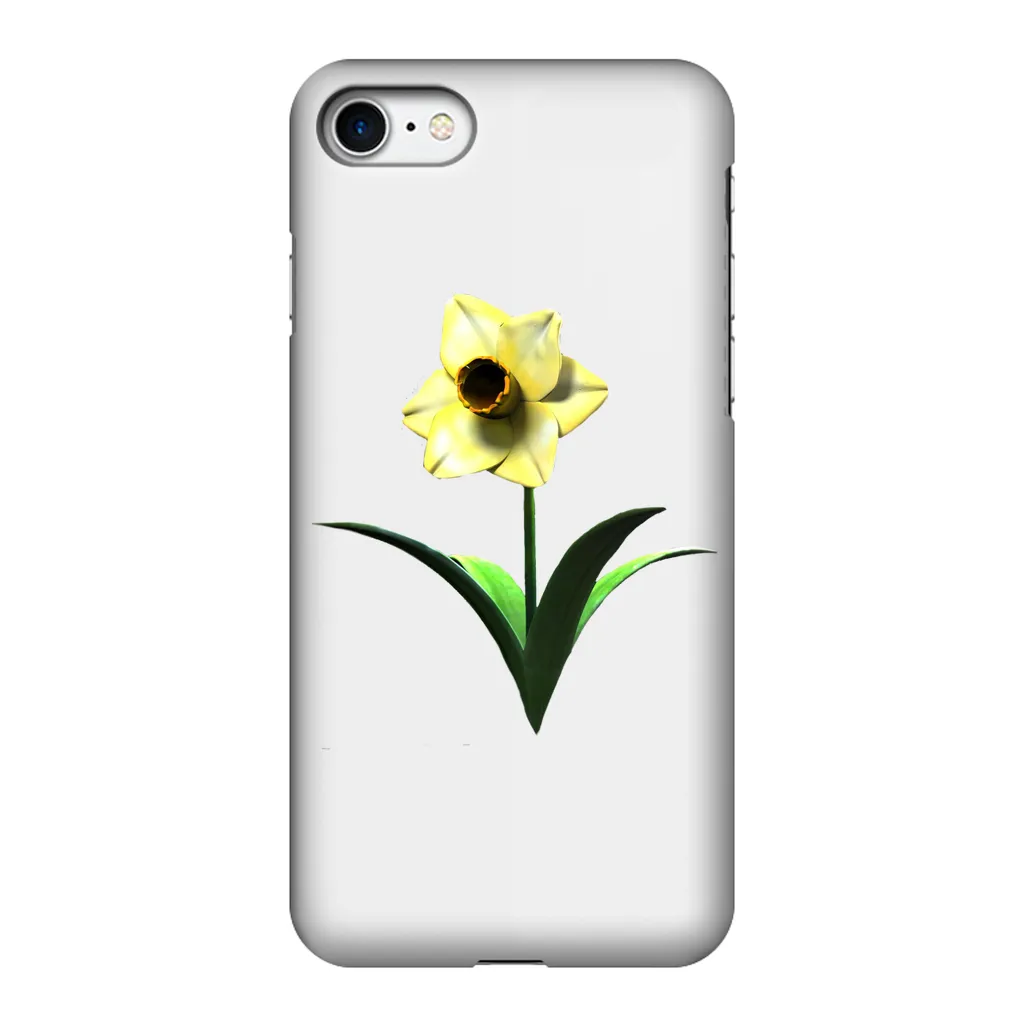 Yellow Flower Fully Printed Tough Phone Case