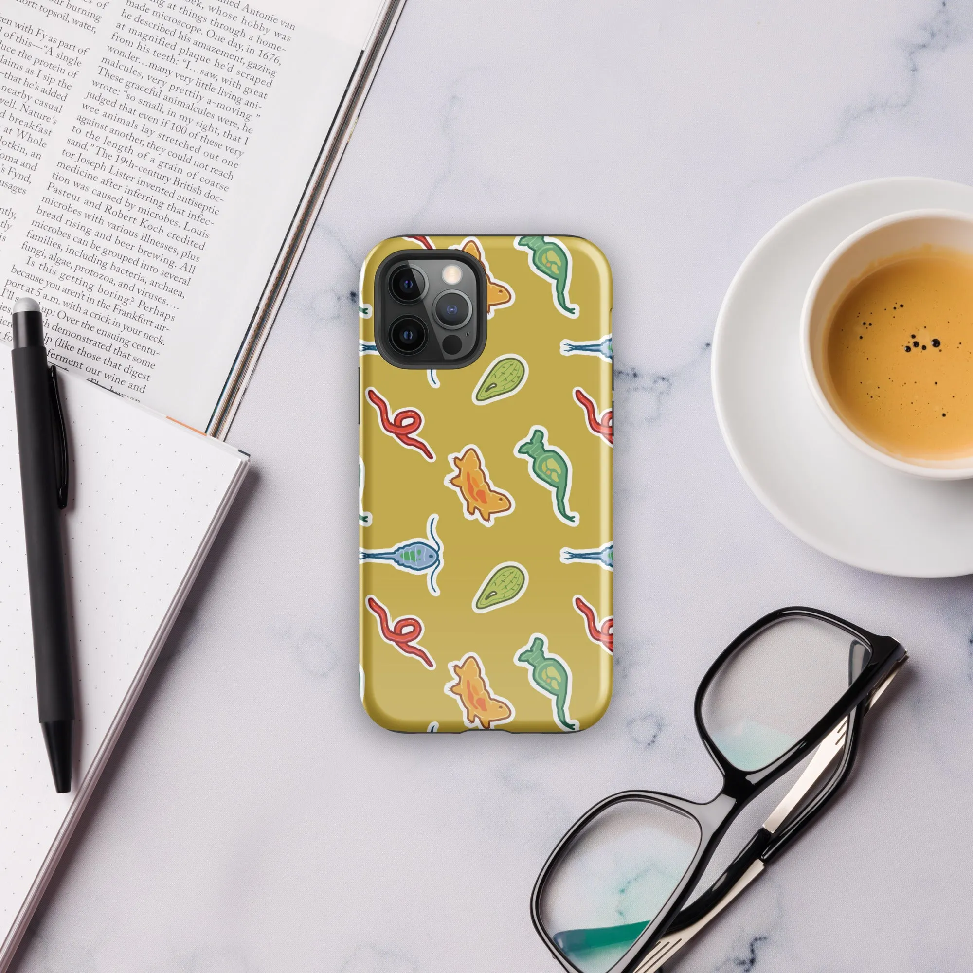 Yellow Microcosmic Case for iPhone®