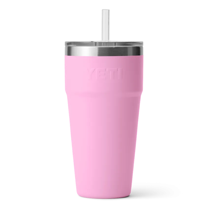 YETI Rambler Stackable Straw Cup 769 ml (26 oz) - CUSTOMIZED PICK YOUR FONT