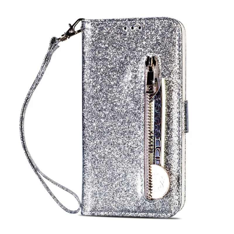 Zipper phone case