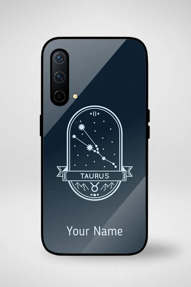 Zodiac Taurus Customized Glass Mobile Case - iPhone, Samsung & OnePlus